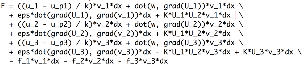 Reaction system code